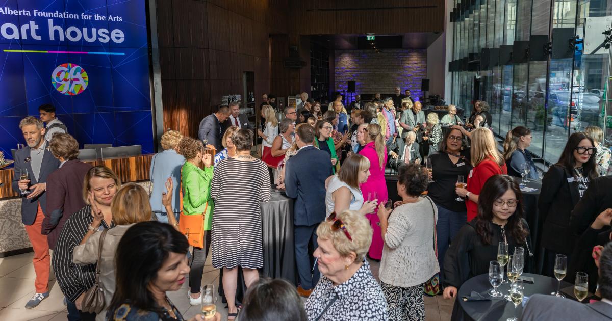 AFA art house opening September 10, 2025 - main floor lobby of The Edison building. Photo credit David Kotsibie.